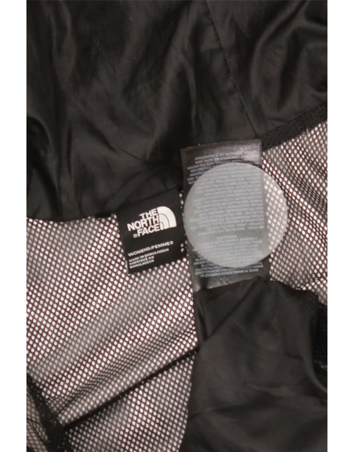 Giacca antipioggia con cappuccio da donna The North Face UK 10 Small Nylon nero