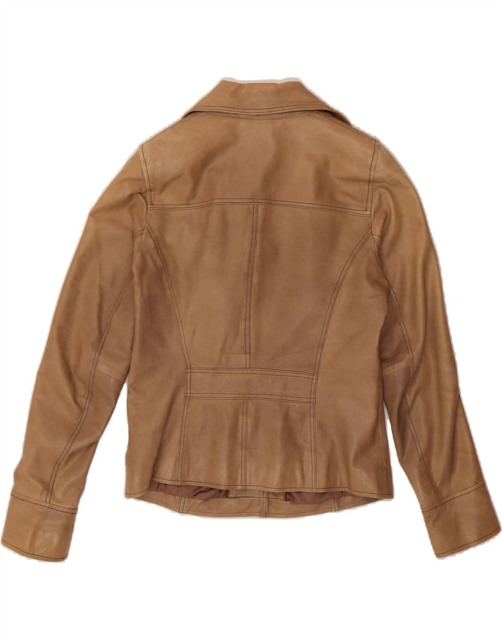 TOM TAILOR Womens Bomber Jacket UK 10 Small Brown Vintage Tom Tailor and Second-Hand Tom Tailor from Messina Hembry 