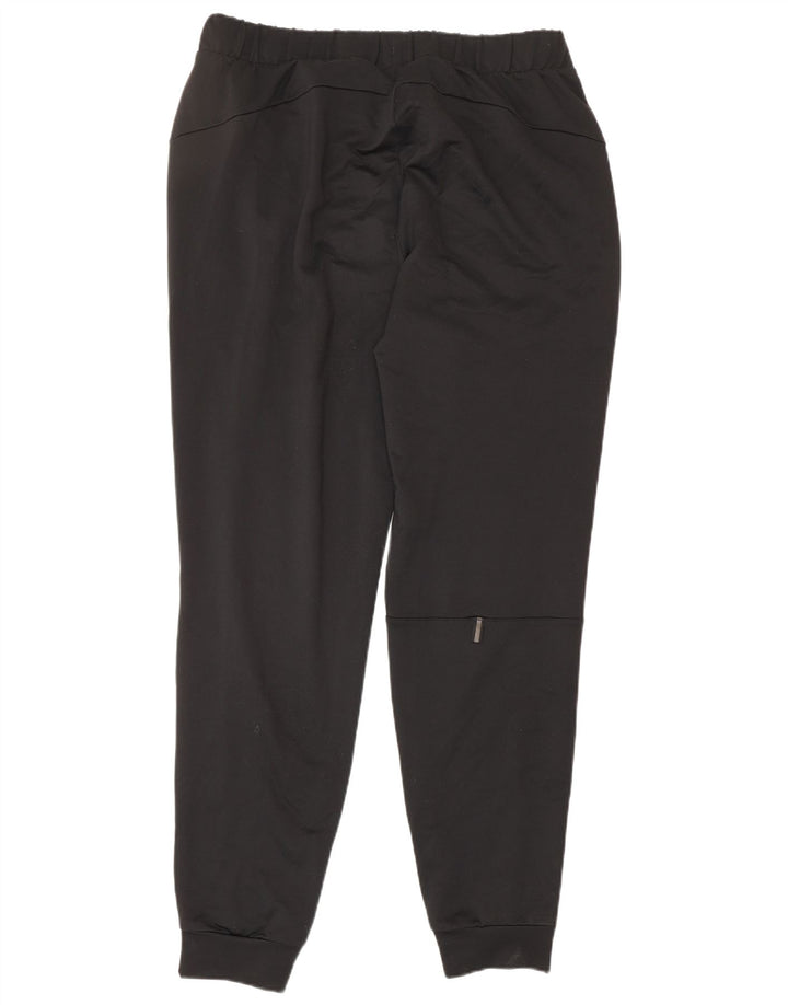 Pantaloni da tuta da uomo Puma Joggers grandi neri in poliestere sportivo