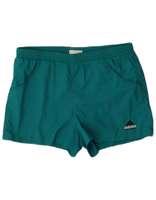 Pantaloncini sportivi Adidas da donna EU 44 Large Verde Poliammide