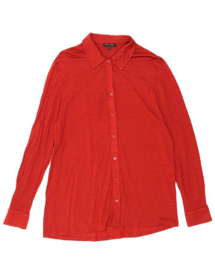 Maglietta da donna Massimo Dutti UK 16 Large Rossa