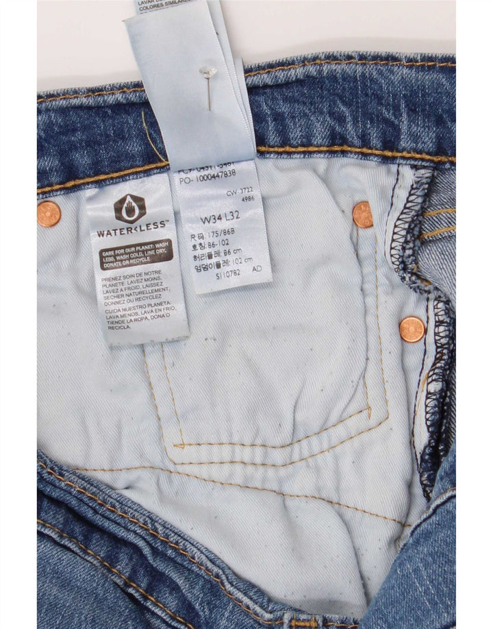 Jeans Levi's Uomo 511 Slim W34 L32 Cotone Blu