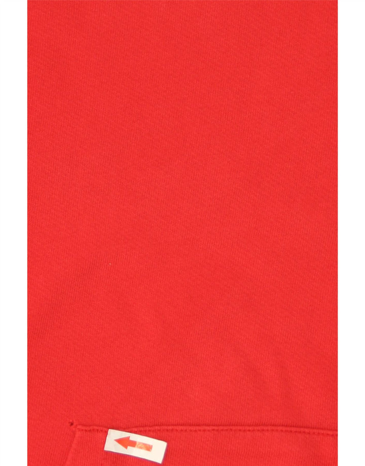 Maglione con cappuccio grafico da uomo Levi's grande in cotone rosso