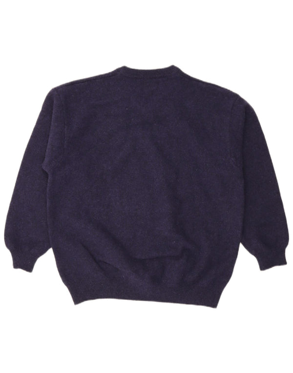 Marlboro Classics Maglione da uomo con scollo a V 2XL Lana blu navy