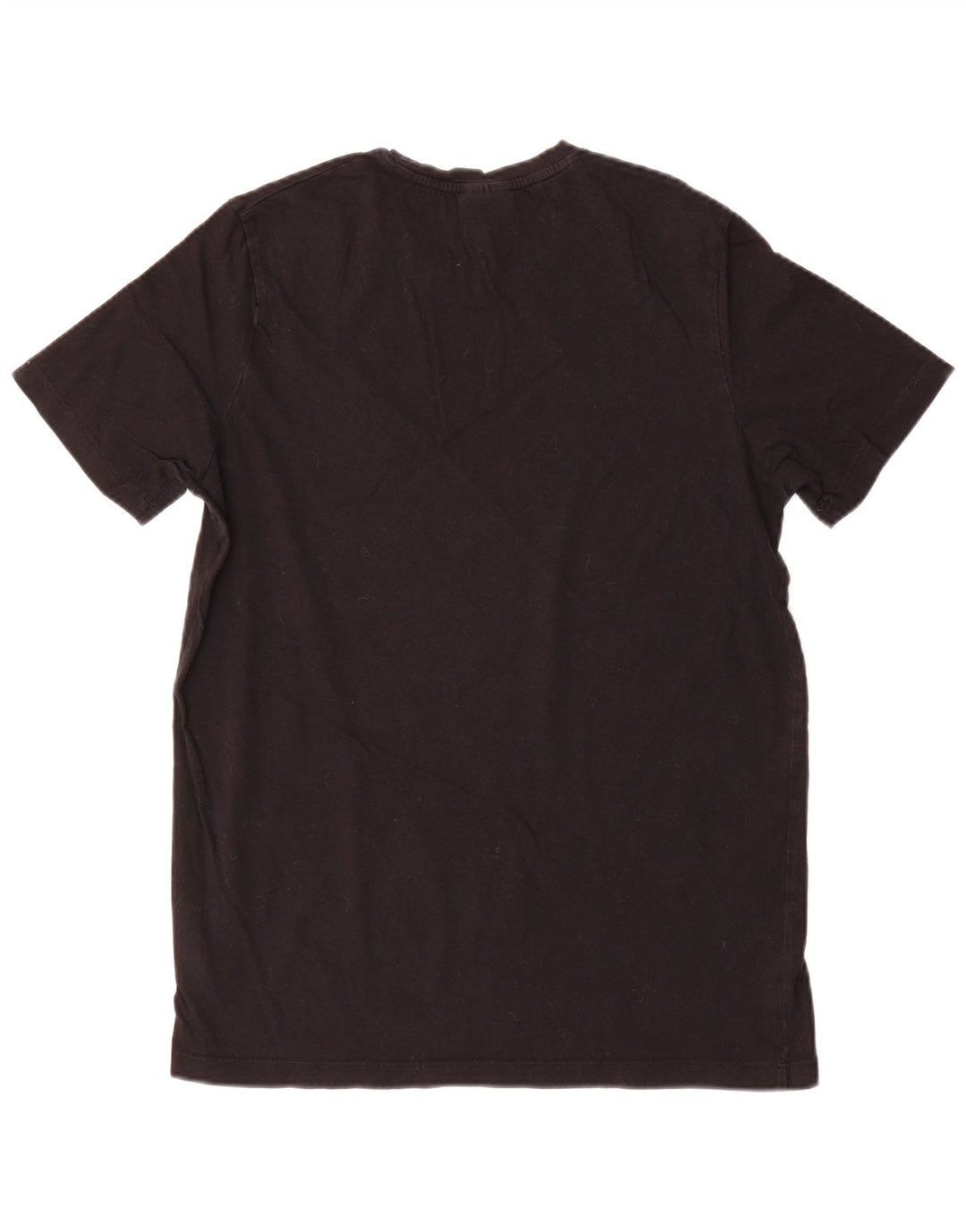 Hugo Boss Mens T-Shirt Top Medium Black Cotton
