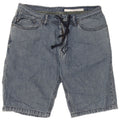Pantaloncini di jeans da uomo Dkny W31 cotone blu medio
