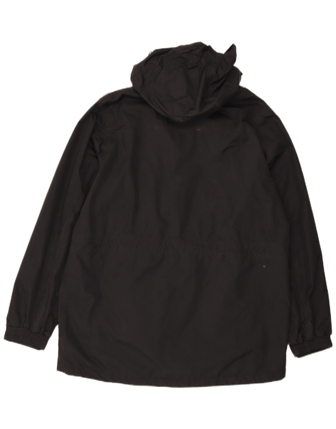 Impermeabile con cappuccio da uomo Mountain Warehouse UK 40 Large in nylon nero