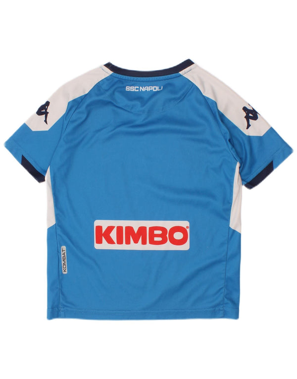 T-shirt grafica Kappa per ragazzi, 4-5 anni, colore blu