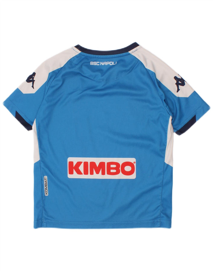 T-shirt grafica Kappa per ragazzi, 4-5 anni, colore blu