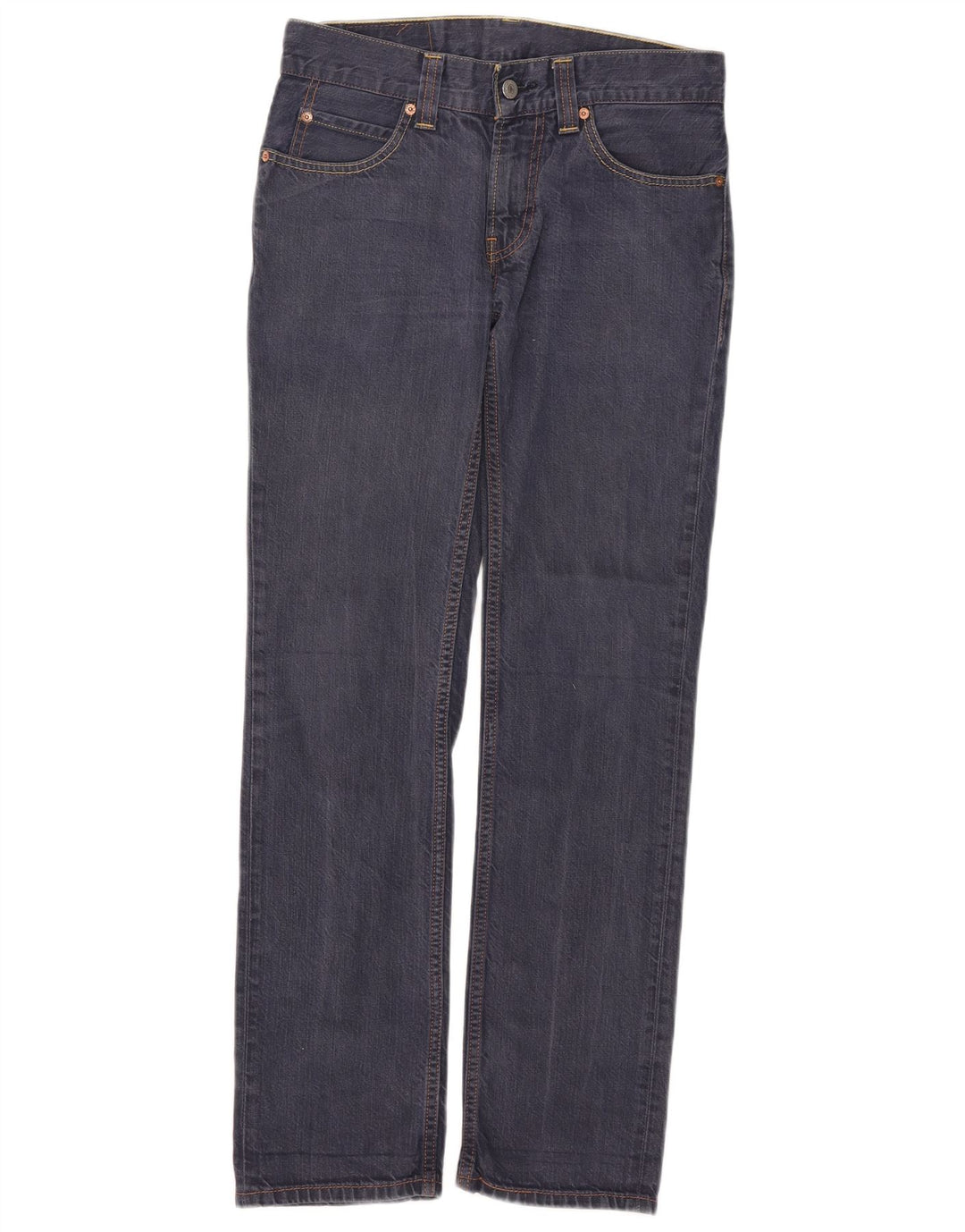 Levi's Uomo 511 Slim Jeans W31 L32 Blu Navy Cotone
