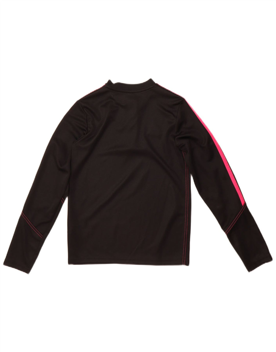Top della tuta da ginnastica Adidas Aeroready Zip Neck per ragazze 11-12 anni nera