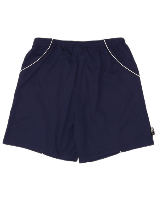 Pantaloncini sportivi Adidas Clima 365 da uomo medi in poliestere blu navy