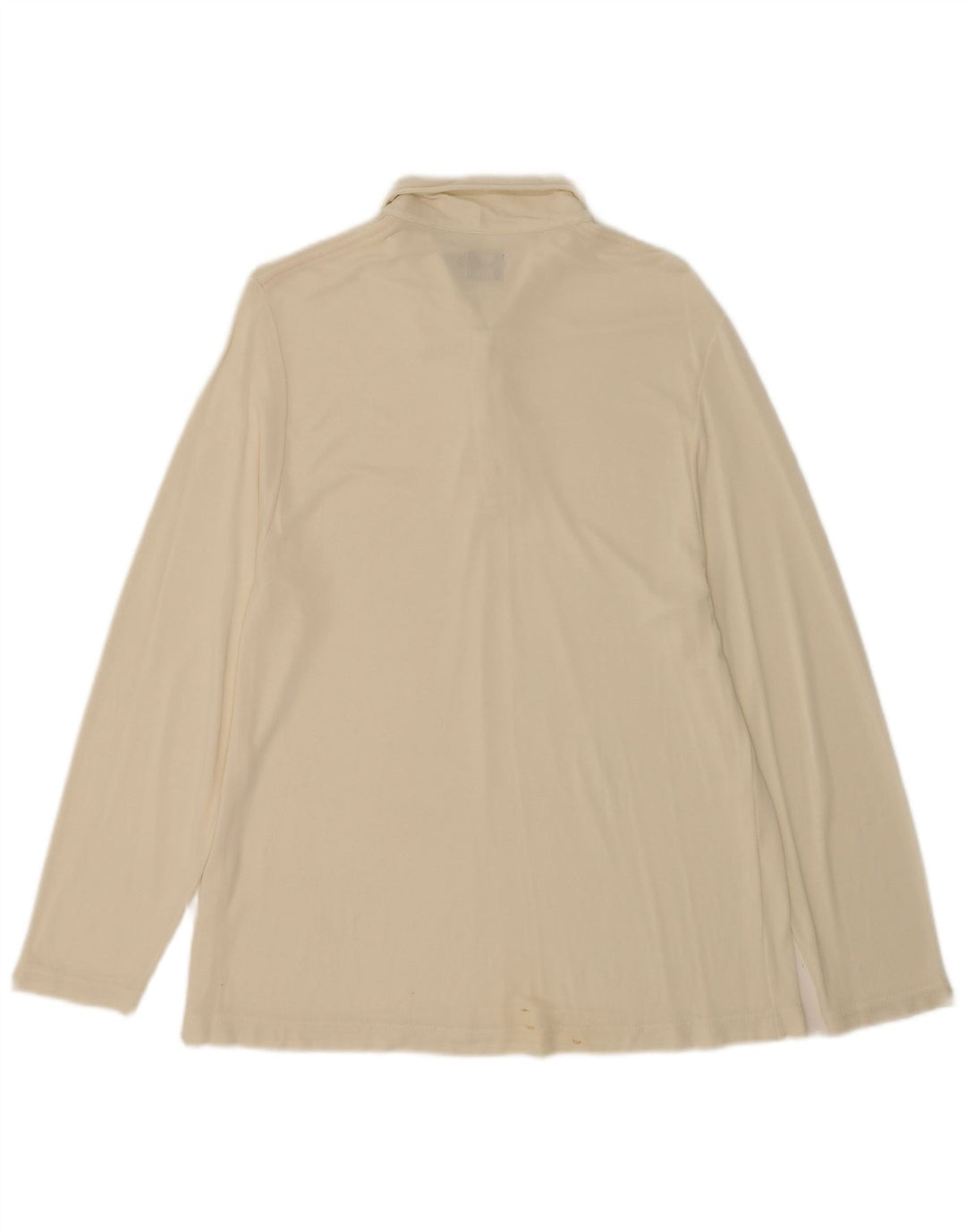 Polo a maniche lunghe da uomo Calvin Klein grande beige