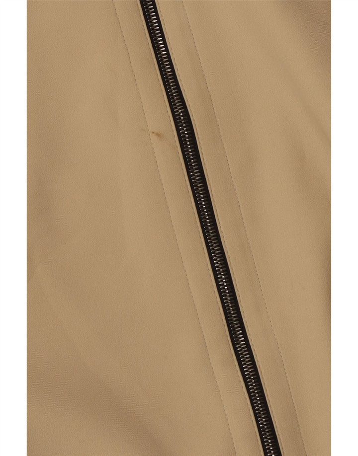 Cappotto da donna Calvin Klein EU 42 Large Beige Poliestere