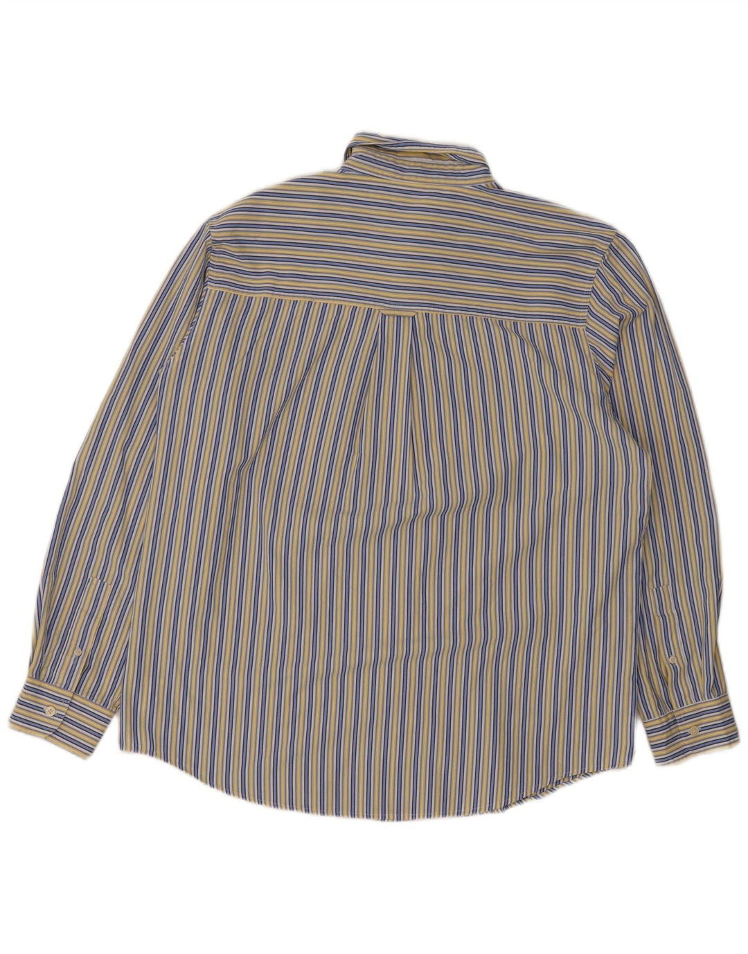 Camicia Chaps da uomo vestibilità regolare in cotone a righe grandi blu