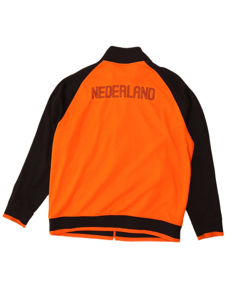 Giacca da tuta grafica Nike KNVB da uomo 2XL arancione color block