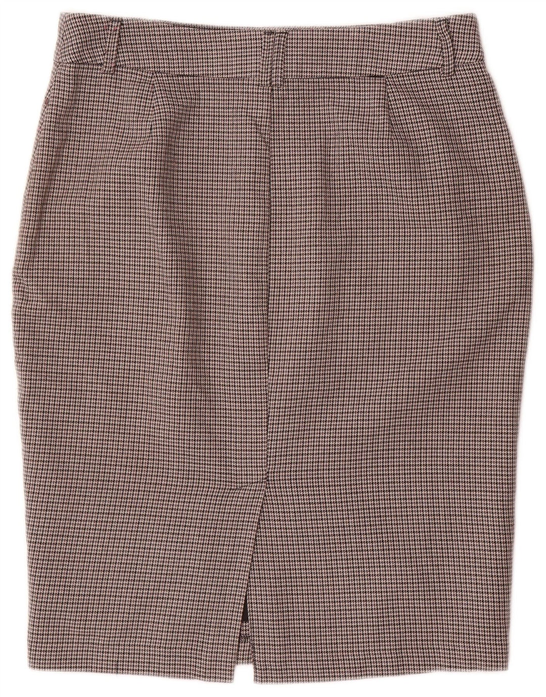 Gonna a tubino da donna Marks & Spencer W32 grande pied de poule grigio
