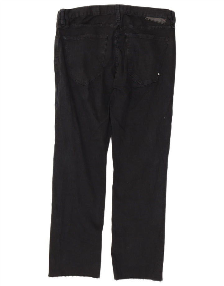 Jeans dritti da uomo BILLABONG W32 L29 cotone nero