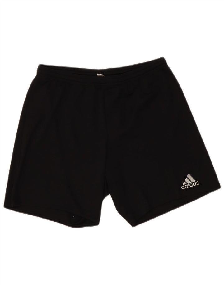 Pantaloncini sportivi Adidas Climalite da ragazzo 15-16 anni neri