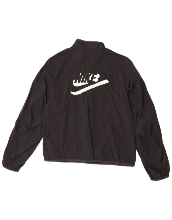 Giacca da ginnastica Nike da ragazzo con grafica pullover, 13-14 anni, XL, nylon nero