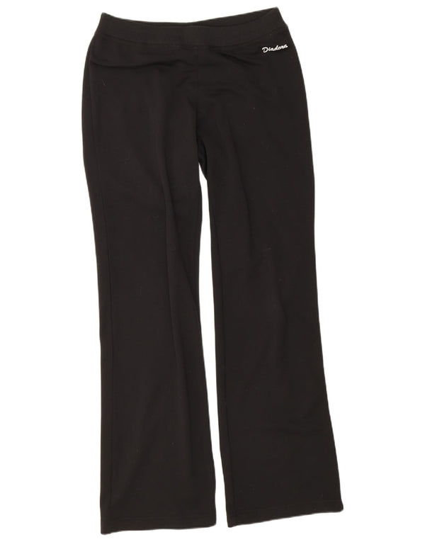 Pantaloni da tuta da donna Diadora UK 12 Medium Nero Poliestere