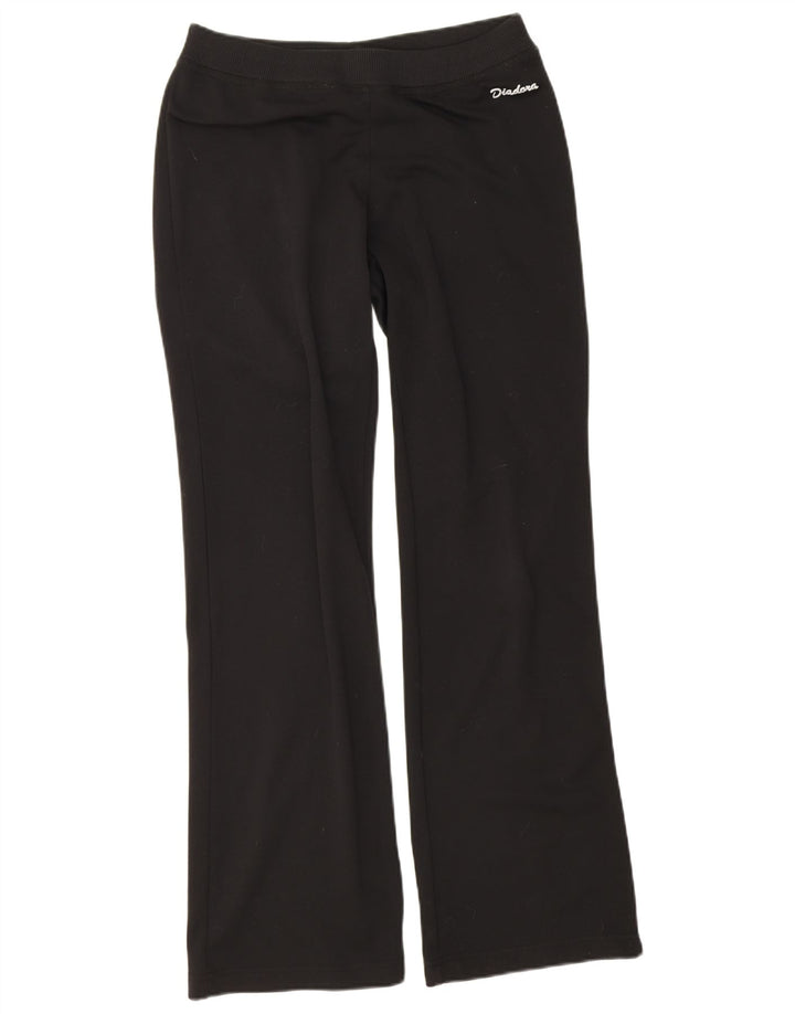 Pantaloni da tuta da donna Diadora UK 12 Medium Nero Poliestere