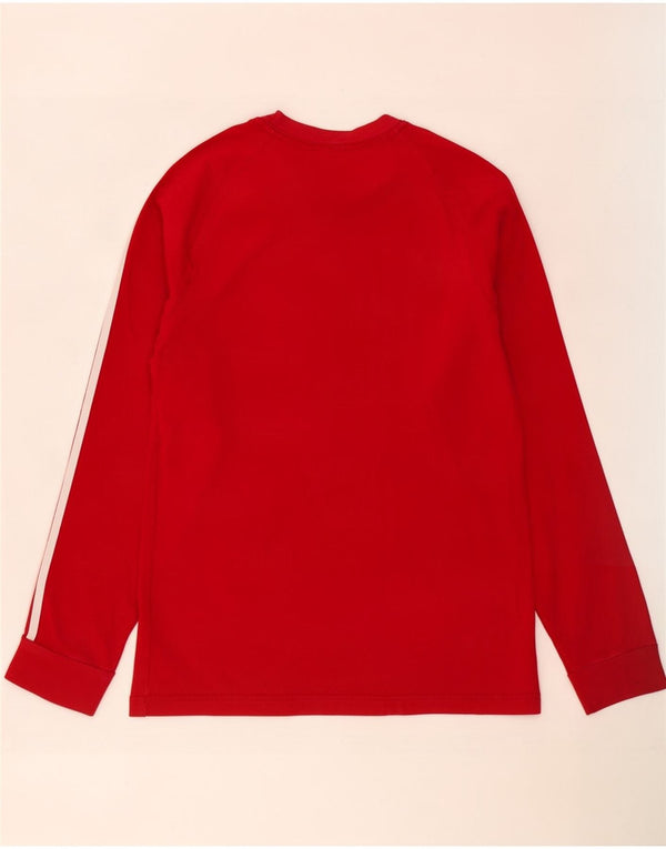 Top Adidas Uomo Manica Lunga Small Rosso