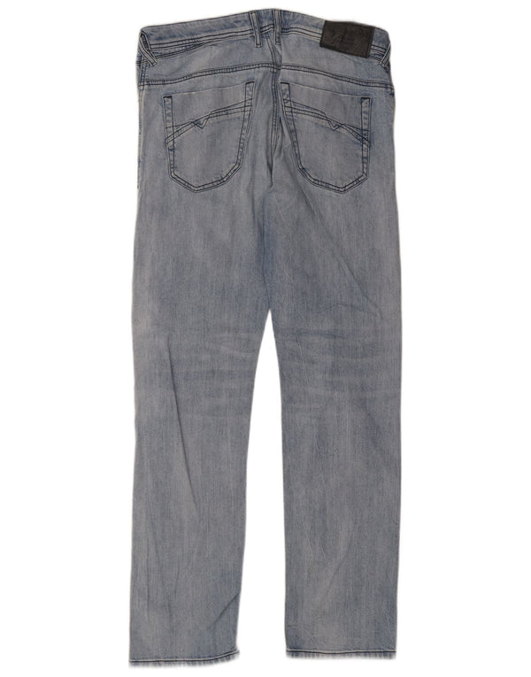 Jeans da uomo Diesel Iakop Regular Slim affusolati W34 L32 Cotone Blu