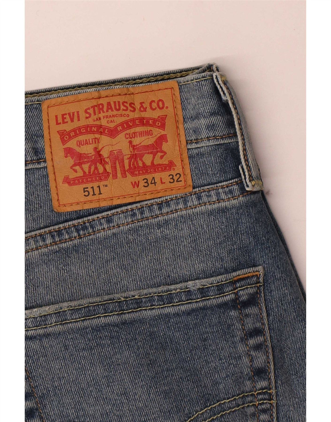 Jeans Levi's Uomo 511 Slim W34 L29 Blu