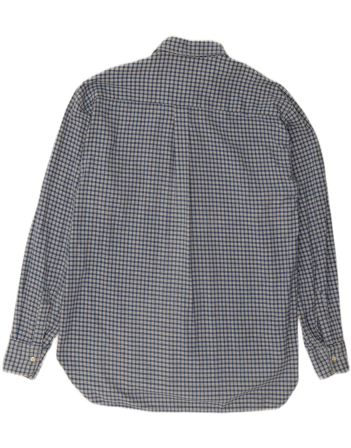 REPLAY Mens Flannel Shirt Large Blue Check Cotton Vintage Replay and Second-Hand Replay from Messina Hembry 