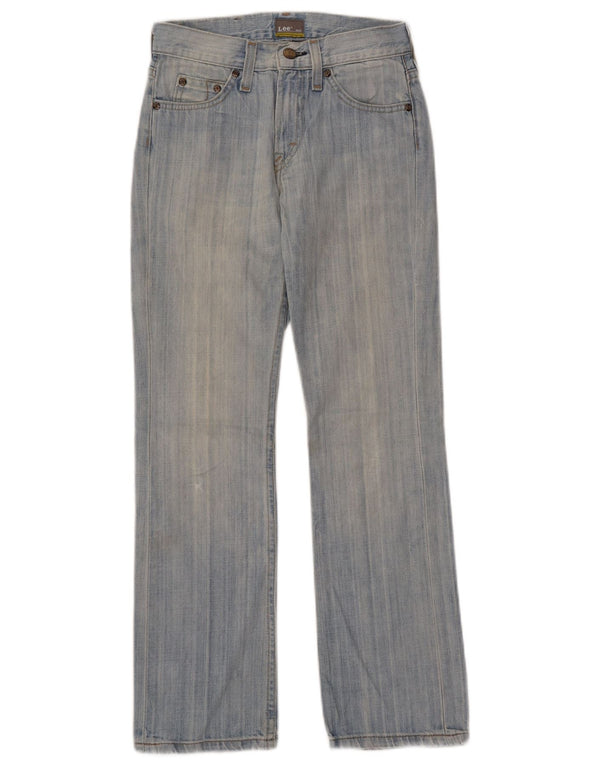 Jeans dritti Scott LEE da ragazzo 10-11 anni W26 L27 cotone blu