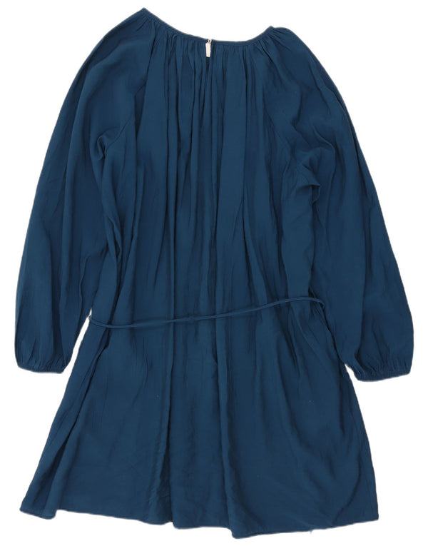 Abito a strati da donna Tommy Hilfiger vestibilità ampia UK 22 3XL blu modal