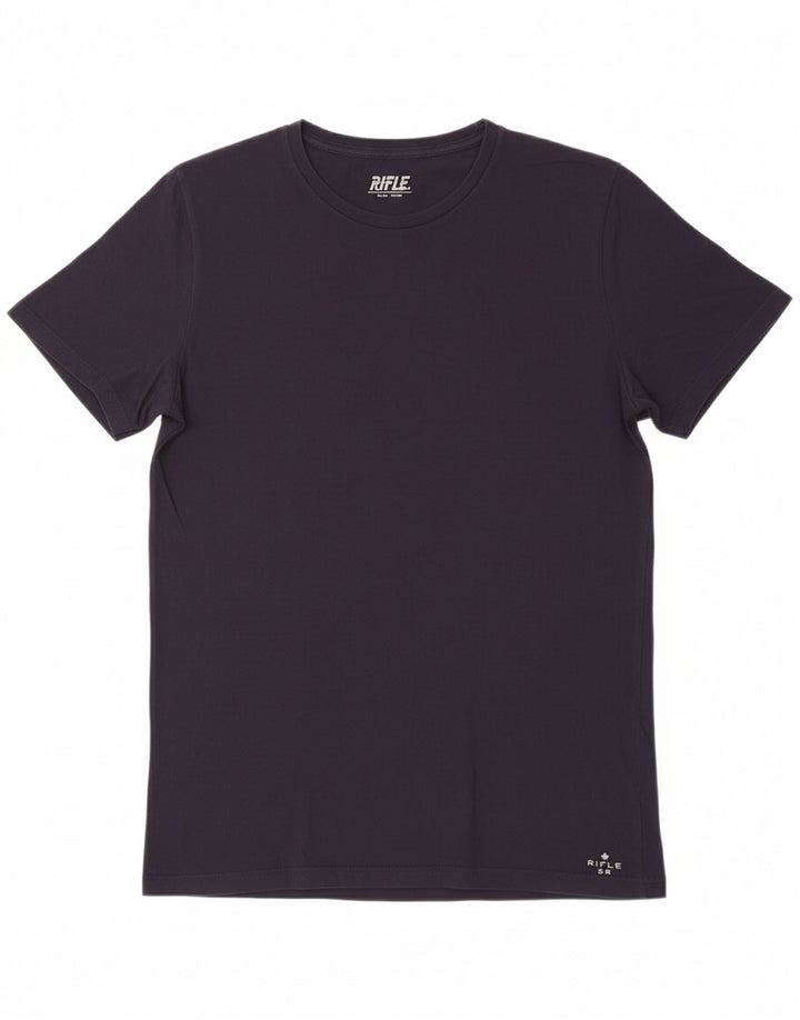 RIFLE Mens T-Shirt Top XL Navy Blue Cotton Vintage Rifle and Second-Hand Rifle from Messina Hembry 