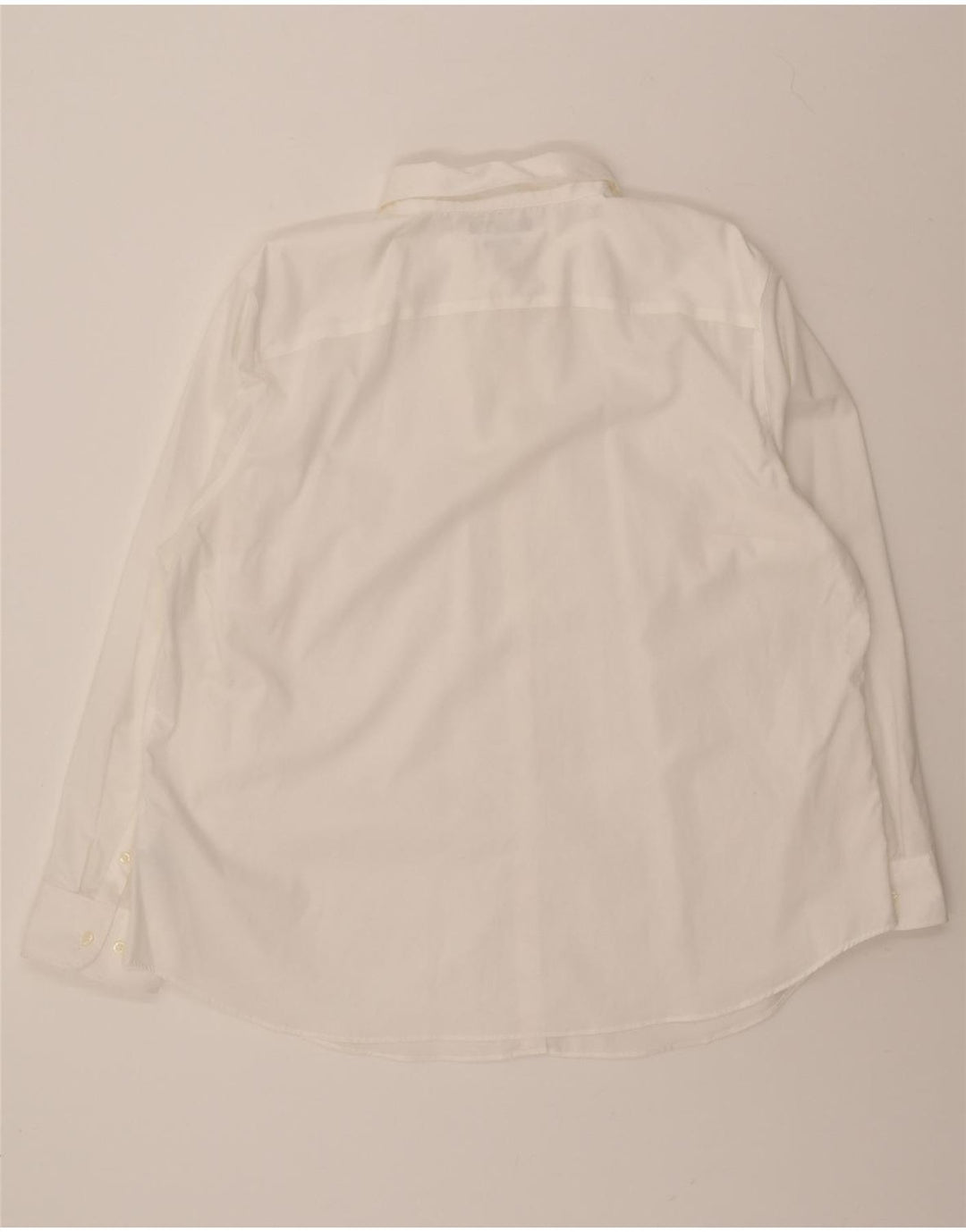 CHAPS Womens Big & Tall Shirt UK 20 2XL Off White Cotton Vintage Chaps and Second-Hand Chaps from Messina Hembry 