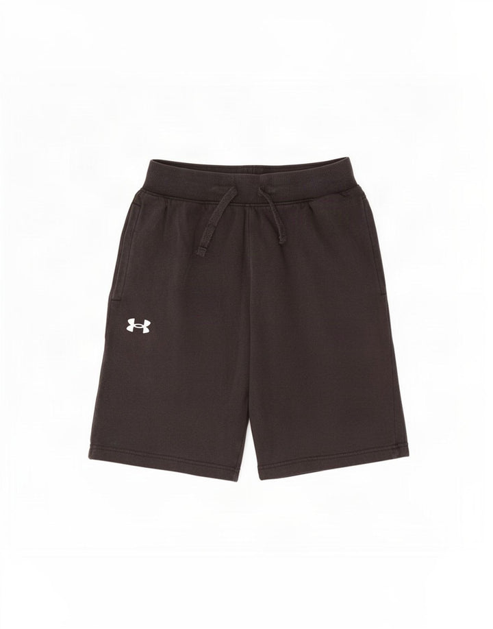 Pantaloncini sportivi da uomo Under Armour piccoli in cotone nero