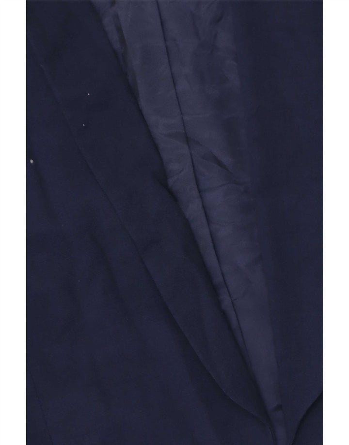 Giacca blazer autografa da donna Marks & Spencer UK 12 medio blu navy