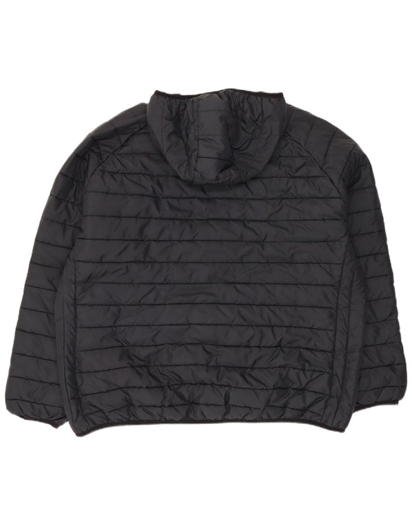 Giacca imbottita con cappuccio da donna Ellesse UK 24 4XL poliestere nero