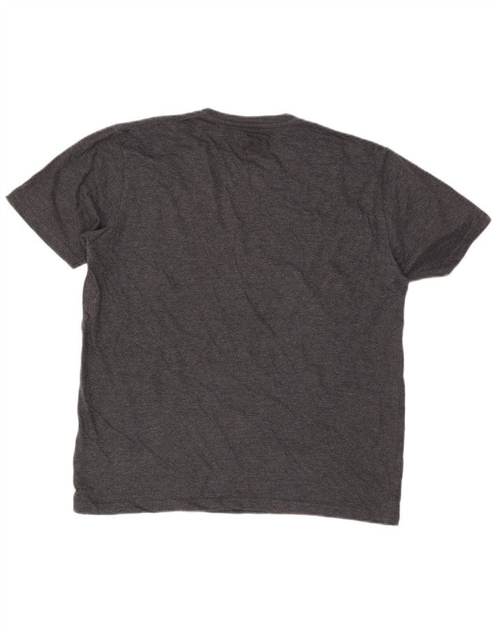 Maglietta Under Armour da uomo Heat Gear Top in cotone grigio medio