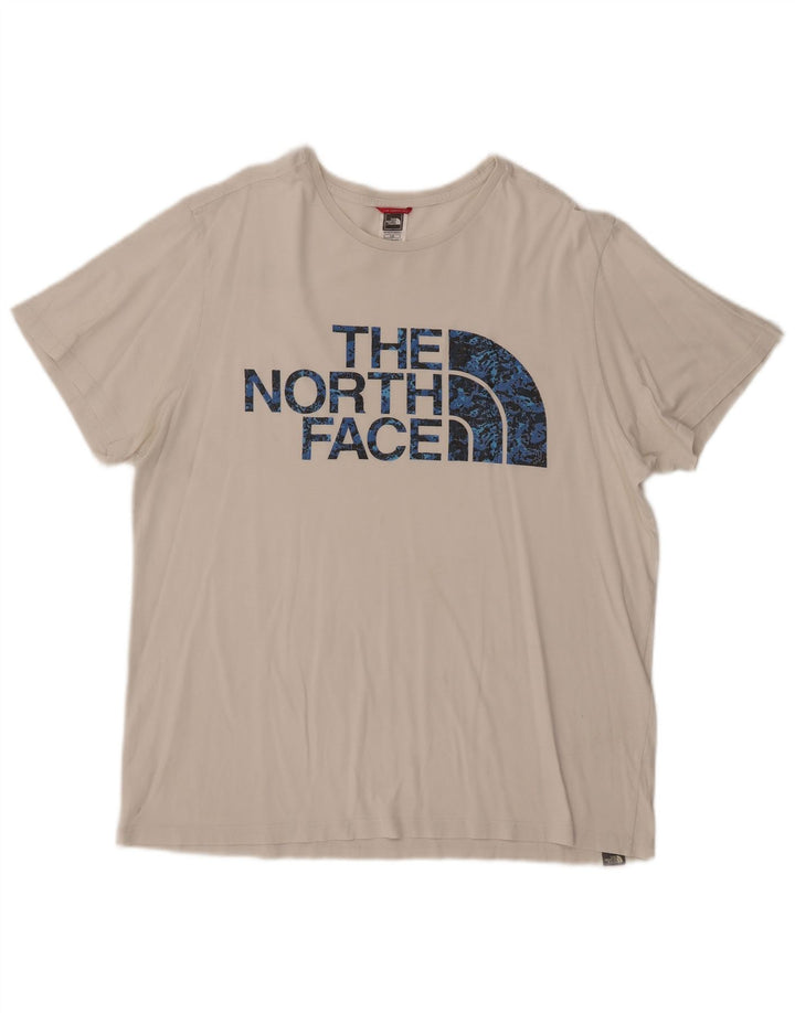THE NORTH FACE T-shirt grafica da uomo grande bianca