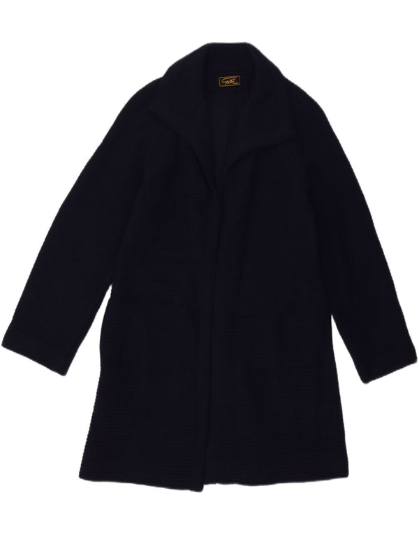 Maglione cardigan aperto lungo da donna Gibi IT 42 Medio Blu Navy