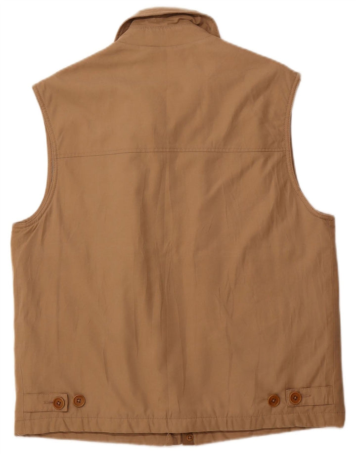 Gilet utility da uomo PAUL & SHARK UK 38 Nylon beige medio