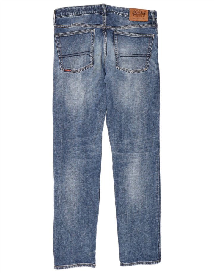 Jeans slim da uomo Superdry W32 L34 cotone blu