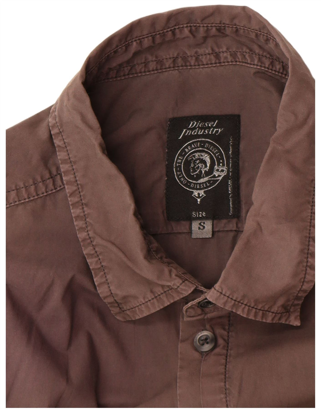 Camicia da uomo Diesel piccola grigia