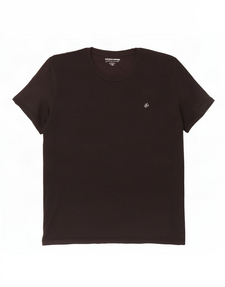 T-shirt da uomo Jack & Jones Top XL in cotone nero