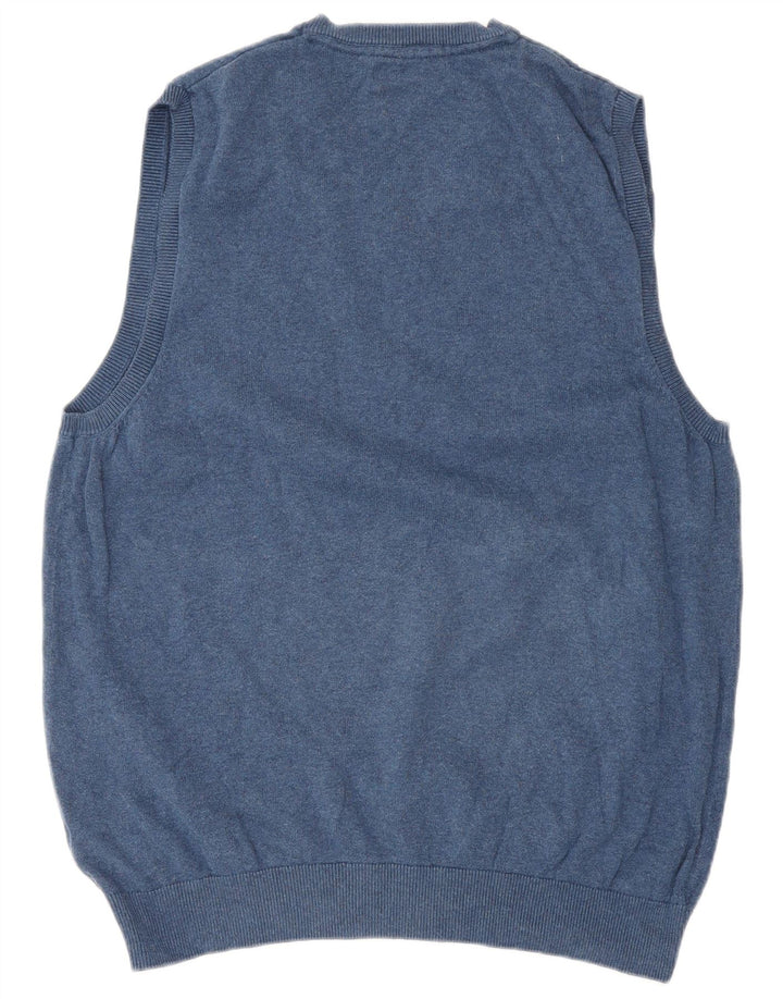 Canotta da uomo Marks & Spencer grande in cotone blu navy