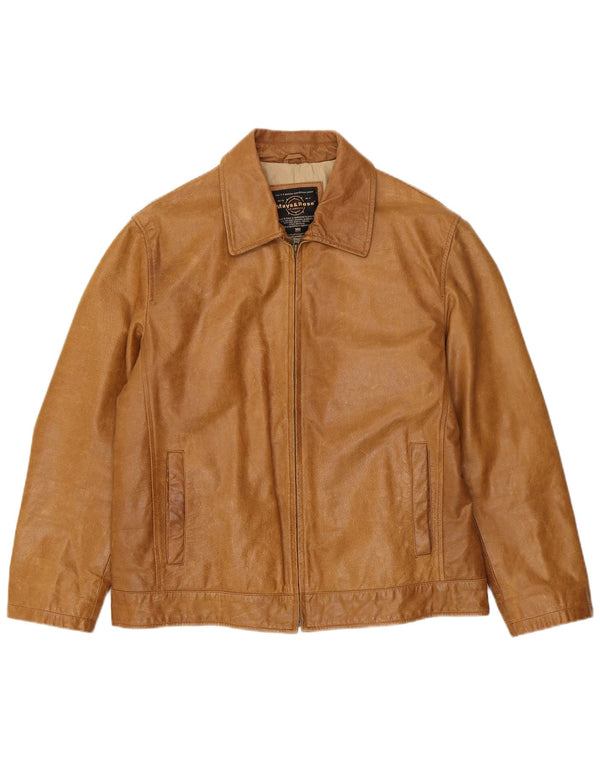 Giacca in pelle da uomo Mays & Rose UK 42 XL Beige