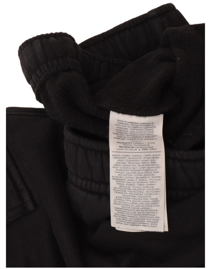 Pantaloni da tuta Nike da uomo Cargo Joggers piccoli in cotone nero