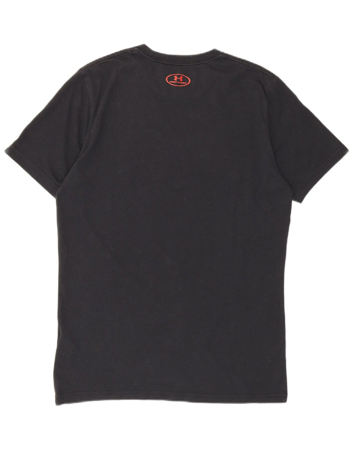Maglietta grafica da uomo Under Armour Top Small in cotone nero