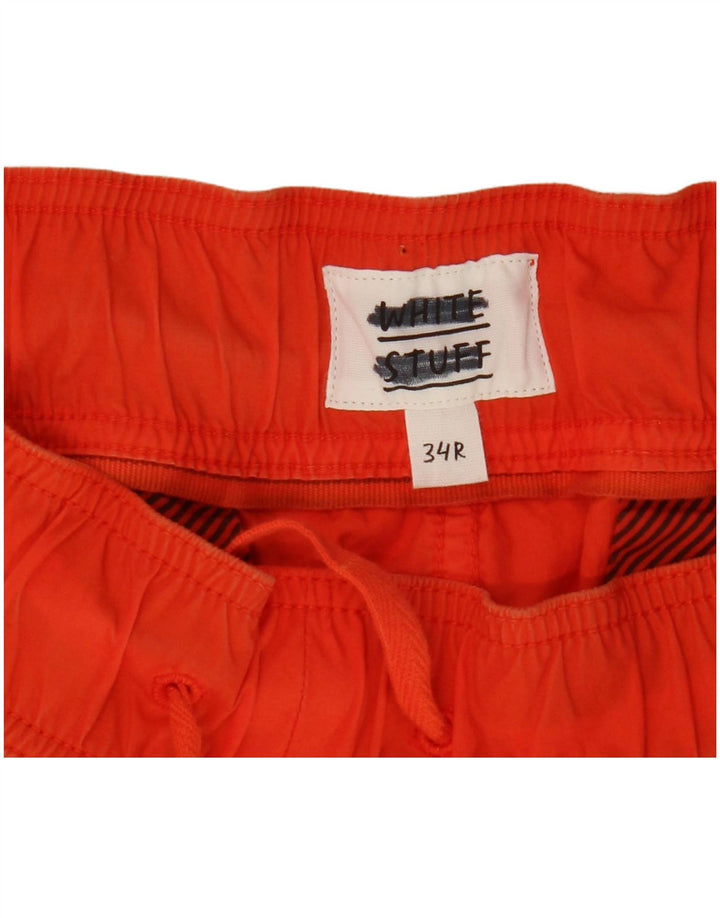 Pantaloncini cargo da uomo White Stuff W34 Large arancioni