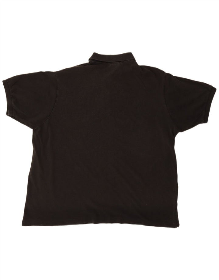 Polo da uomo LACOSTE taglia 9 4XL cotone nero